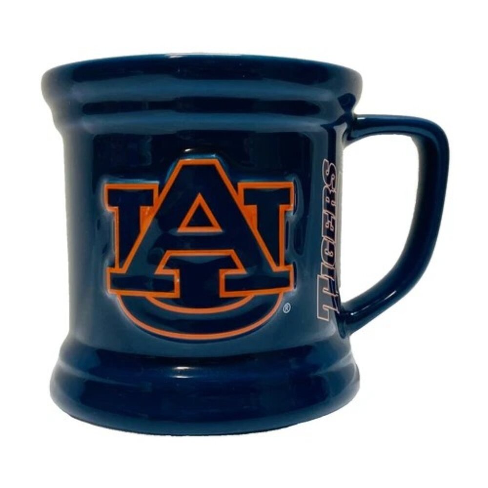 Auburn University Tigers Coffee Mug NCAA 3D AU College Cup 14oz Encore Group EUC